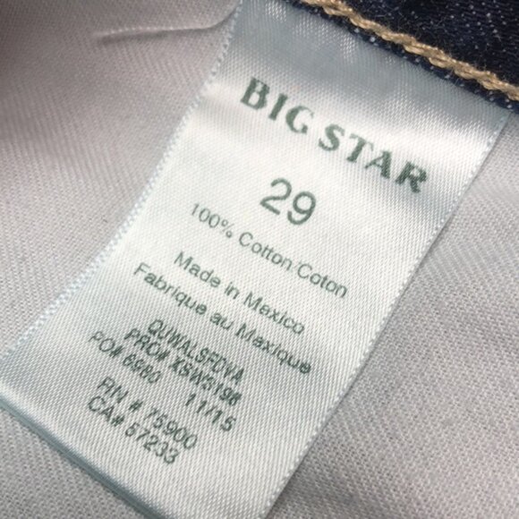 BIG STAR FACTORY JEAN SHORTS MADE IN MEXICO 8/29 🇮🇹 - Picture 8 of 11